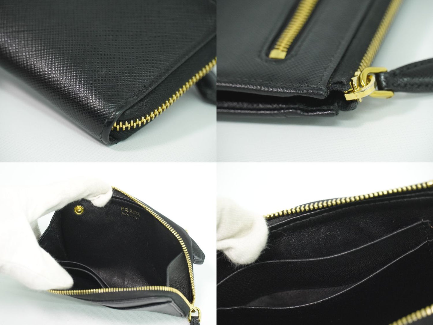PRADA コインケース ブラック