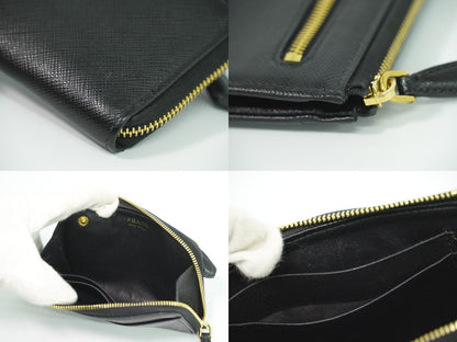 PRADA コインケース ブラック