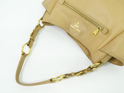 PRADA ショルダーバッグ ベージュ