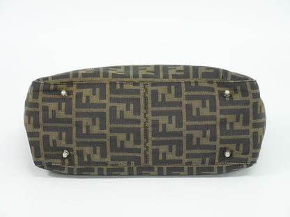 FENDI ズッカ ハンドバッグ ブラウン 26329