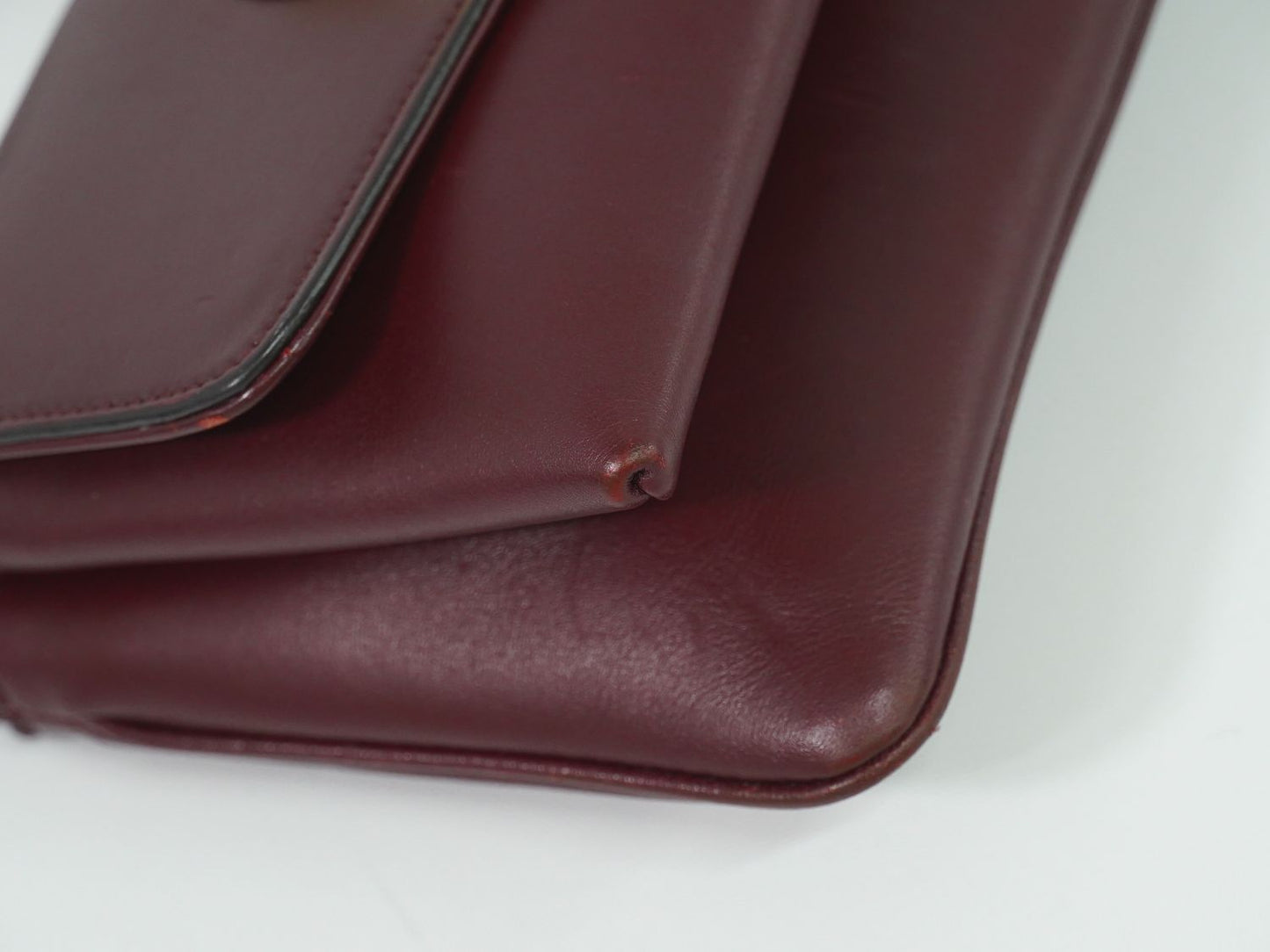 GUCCI GGマーモント アリー ショルダーバッグ ボルドー 550129