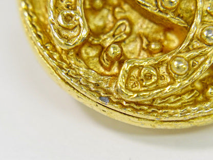 CHANEL ココマーク イヤリング GP ゴールド