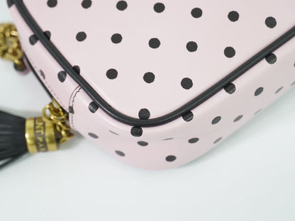 SAINT LAURENT ルー タッセル ショルダーバッグ ピンク ブラック 612563