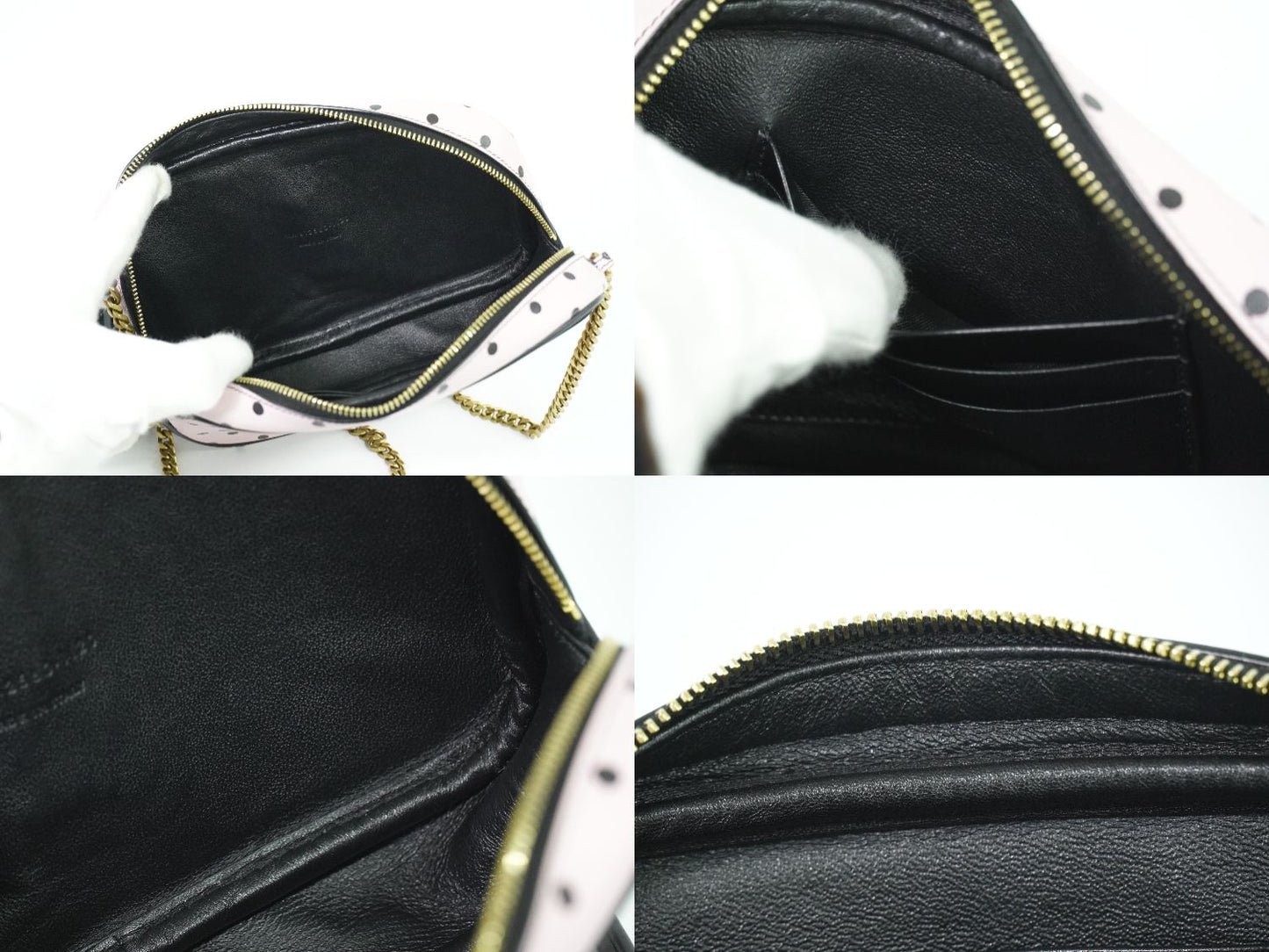 SAINT LAURENT ルー タッセル ショルダーバッグ ピンク ブラック 612563