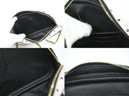 SAINT LAURENT ルー タッセル ショルダーバッグ ピンク ブラック 612563