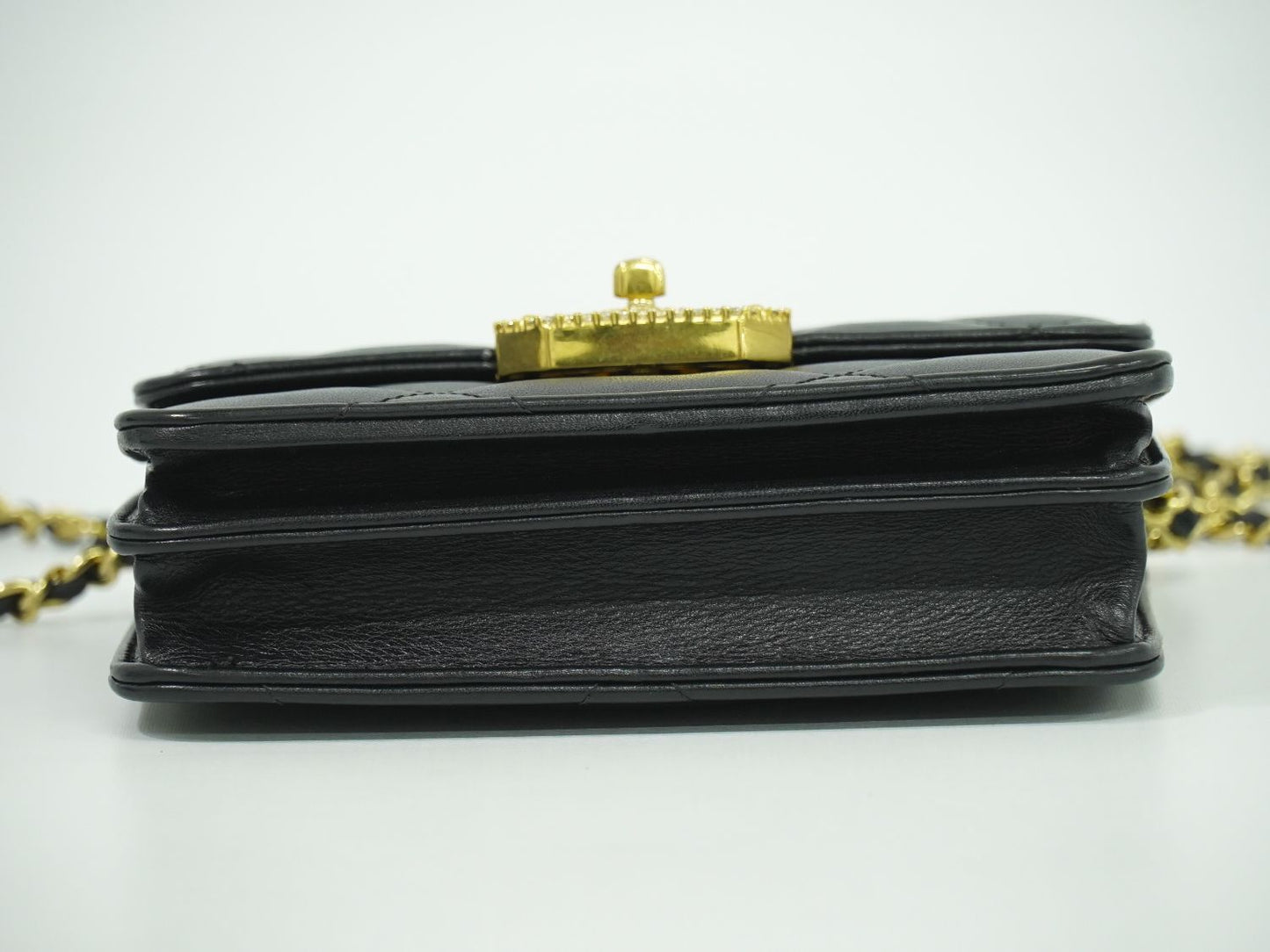 CHANEL ココマーク マトラッセ ショルダーバッグ ブラック