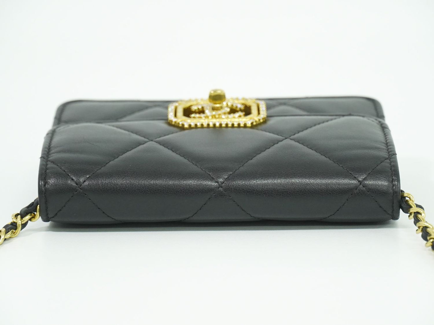 CHANEL ココマーク マトラッセ ショルダーバッグ ブラック