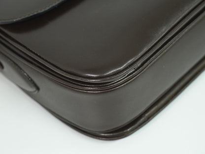 CELINE 馬車金具 ショルダーバッグ ブラウン