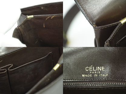 CELINE 馬車金具 ショルダーバッグ ブラウン