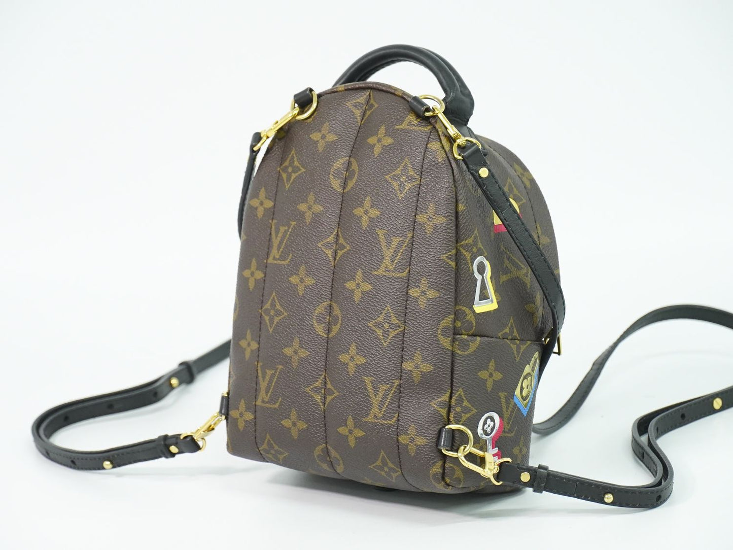LOUIS VUITTON パームスプリングス MINI ラブロック モノグラム リュックサック M44367