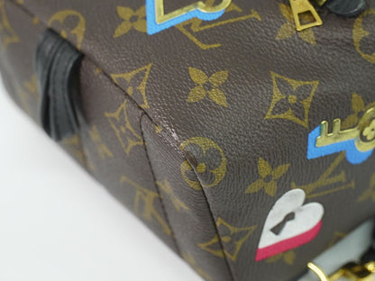LOUIS VUITTON パームスプリングス MINI ラブロック モノグラム リュックサック M44367