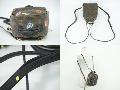 LOUIS VUITTON パームスプリングス MINI ラブロック モノグラム リュックサック M44367