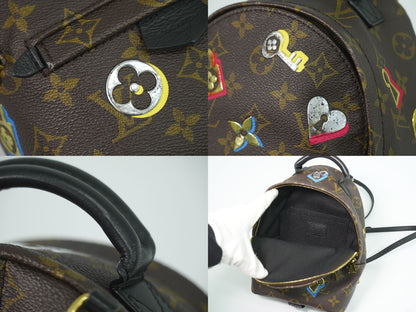 LOUIS VUITTON パームスプリングス MINI ラブロック モノグラム リュックサック M44367