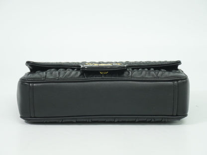 PRADA ナッパゴーフル ショルダーバッグ ブラック