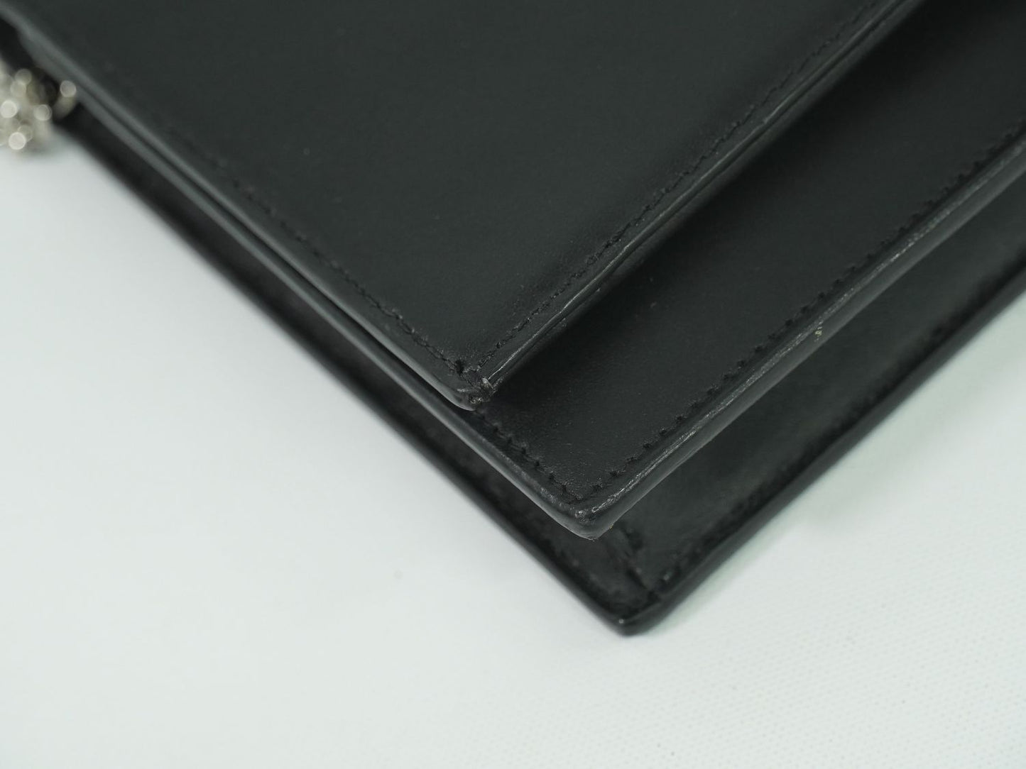 SAINT LAURENT ケイト ショルダーウォレット ブラック 455263