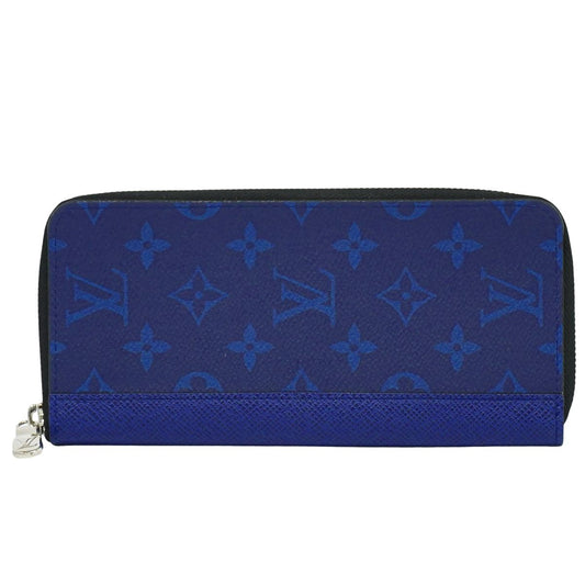 LOUIS VUITTON ジッピーウォレット ヴェルティカル タイガラマ 長財布 コバルト M30447