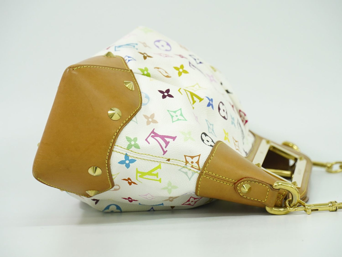 LOUIS VUITTON ジュディ GM モノグラム マルチカラー 2WAY ショルダーバッグ ブロン M40253