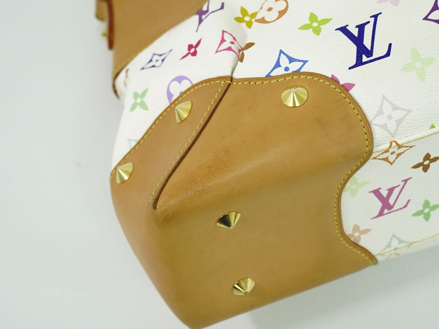 LOUIS VUITTON ジュディ GM モノグラム マルチカラー 2WAY ショルダーバッグ ブロン M40253