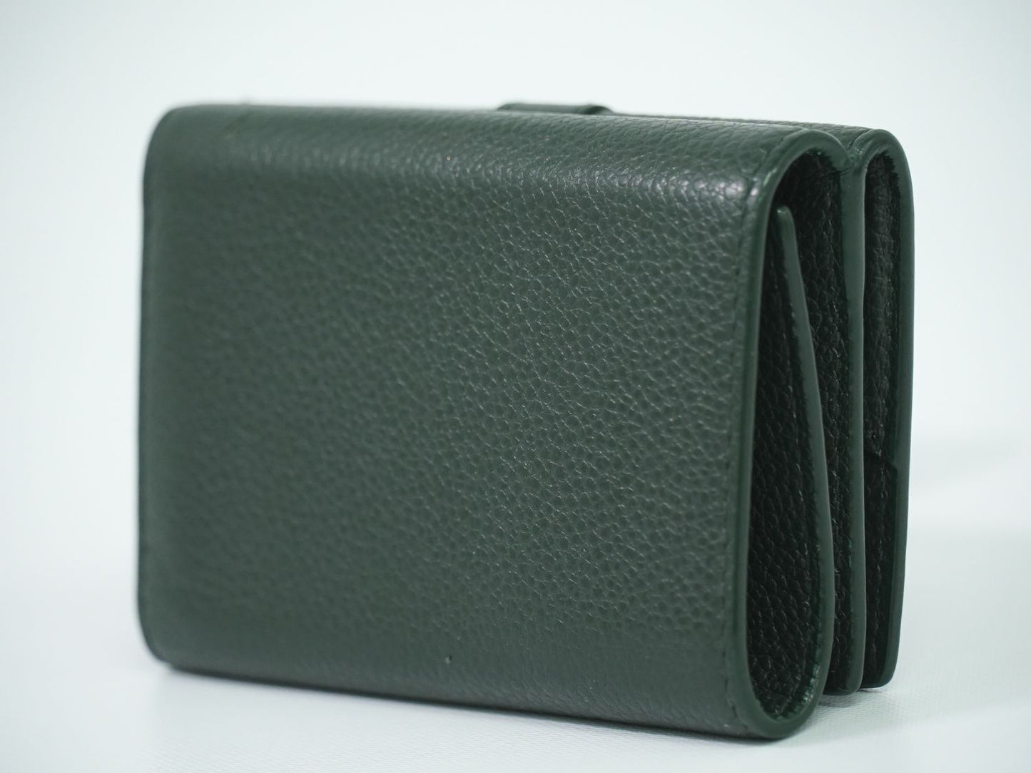 SAINT LAURENT オリガミ タイニー 折財布 ダークグリーン 669959