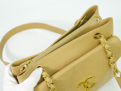 CHANEL ココマーク ショルダーバッグ ベージュ