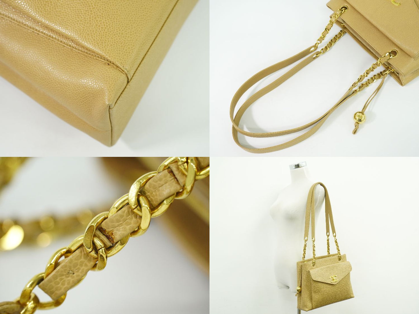 CHANEL ココマーク ショルダーバッグ ベージュ