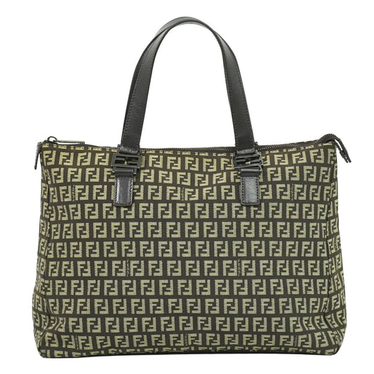 FENDI ズッキーノ トートバッグ ブラウン 8BH138