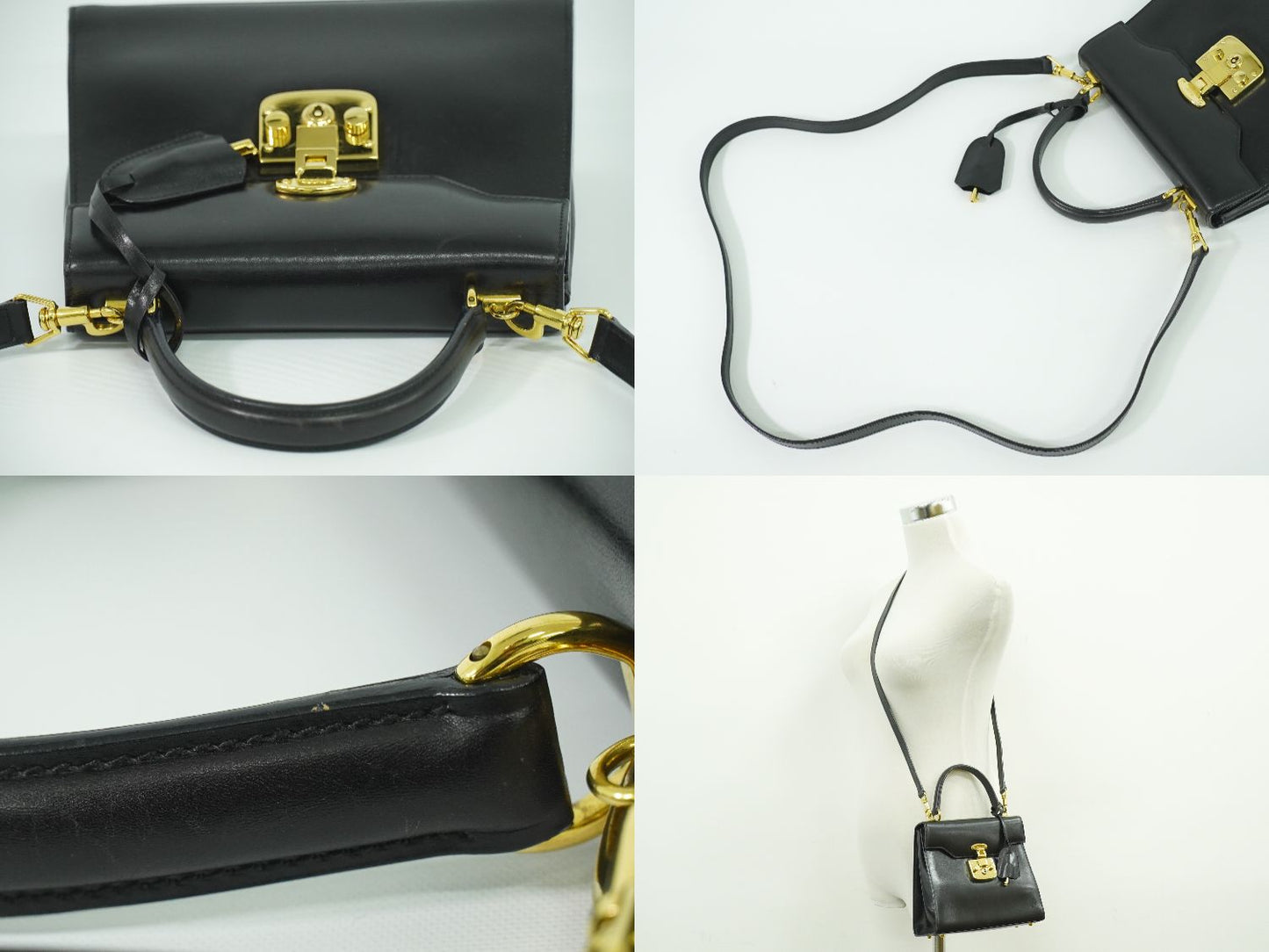 GUCCI レディロック 2WAY ショルダーバッグ ブラック