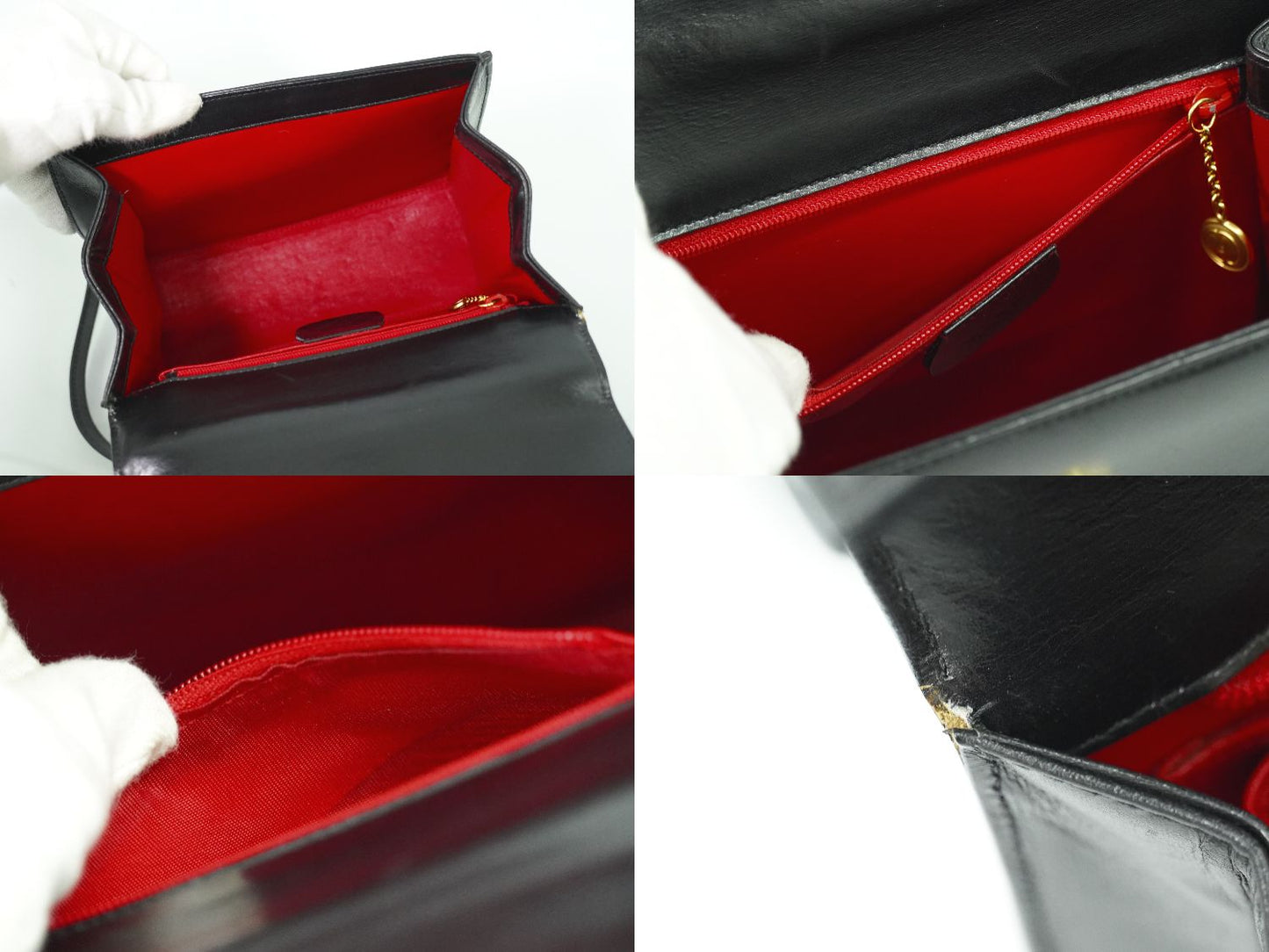 GUCCI レディロック 2WAY ショルダーバッグ ブラック