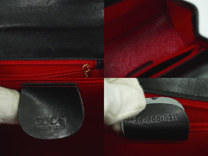 GUCCI レディロック 2WAY ショルダーバッグ ブラック