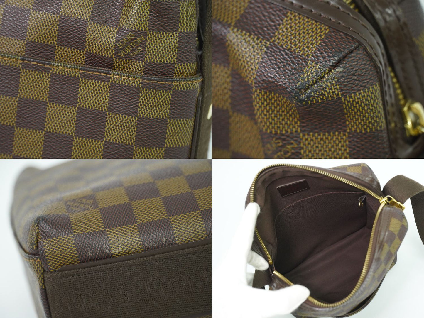 LOUIS VUITTON トロター ボブール ダミエ エベヌ ショルダーバッグ N41135