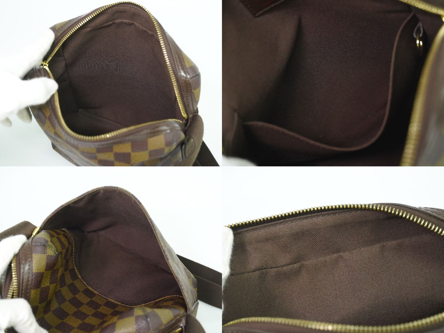 LOUIS VUITTON トロター ボブール ダミエ エベヌ ショルダーバッグ N41135