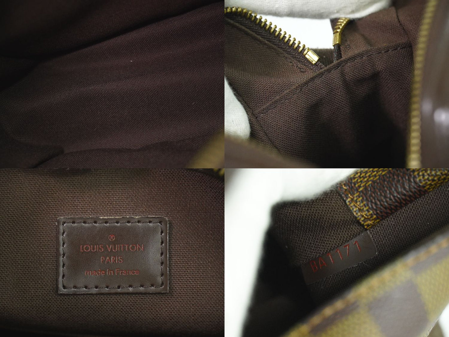 LOUIS VUITTON トロター ボブール ダミエ エベヌ ショルダーバッグ N41135