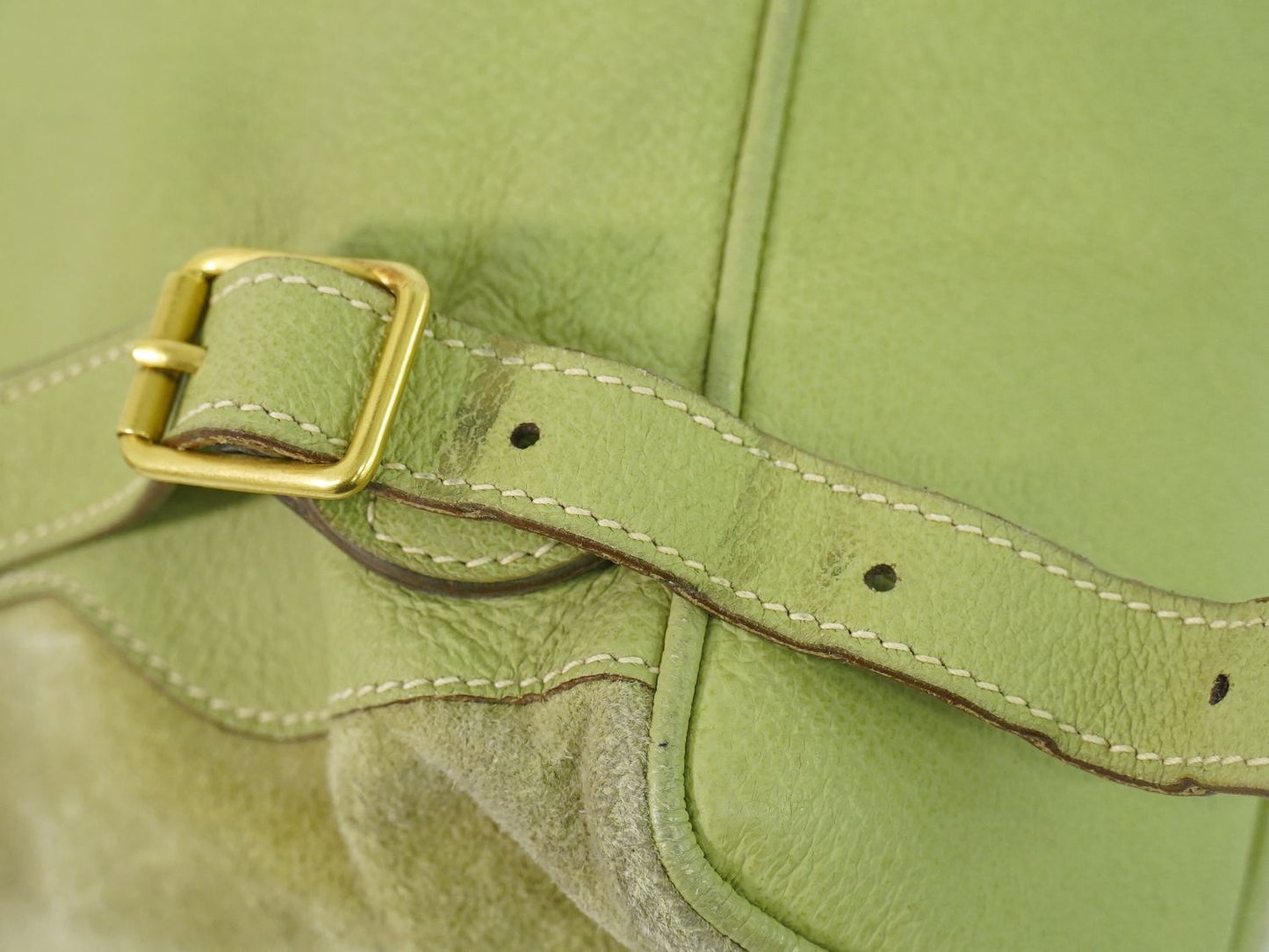 GUCCI バンブー リュックサック グリーン