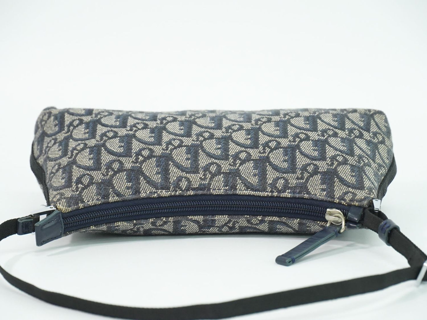 Christian Dior トロッター ショルダーバッグ ネイビー