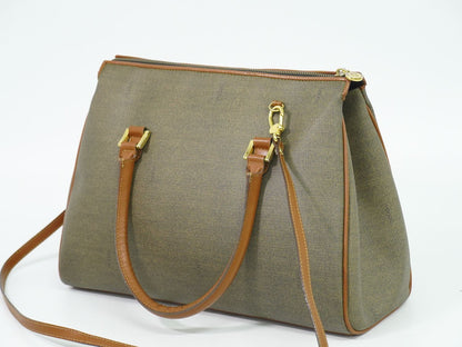 FENDI 2WAY ショルダーバッグ ブラウン