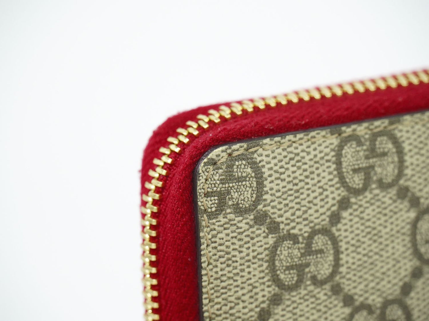 GUCCI GGスプリーム 長財布 ベージュ マルチカラー 476413