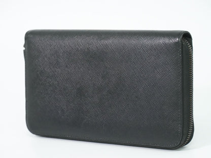 PRADA サフィアーノ 長財布 ブラック