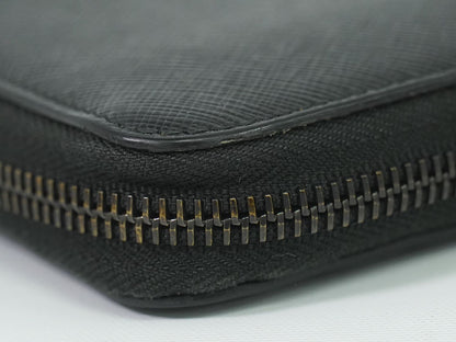PRADA サフィアーノ 長財布 ブラック