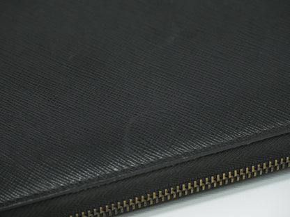 PRADA サフィアーノ 長財布 ブラック