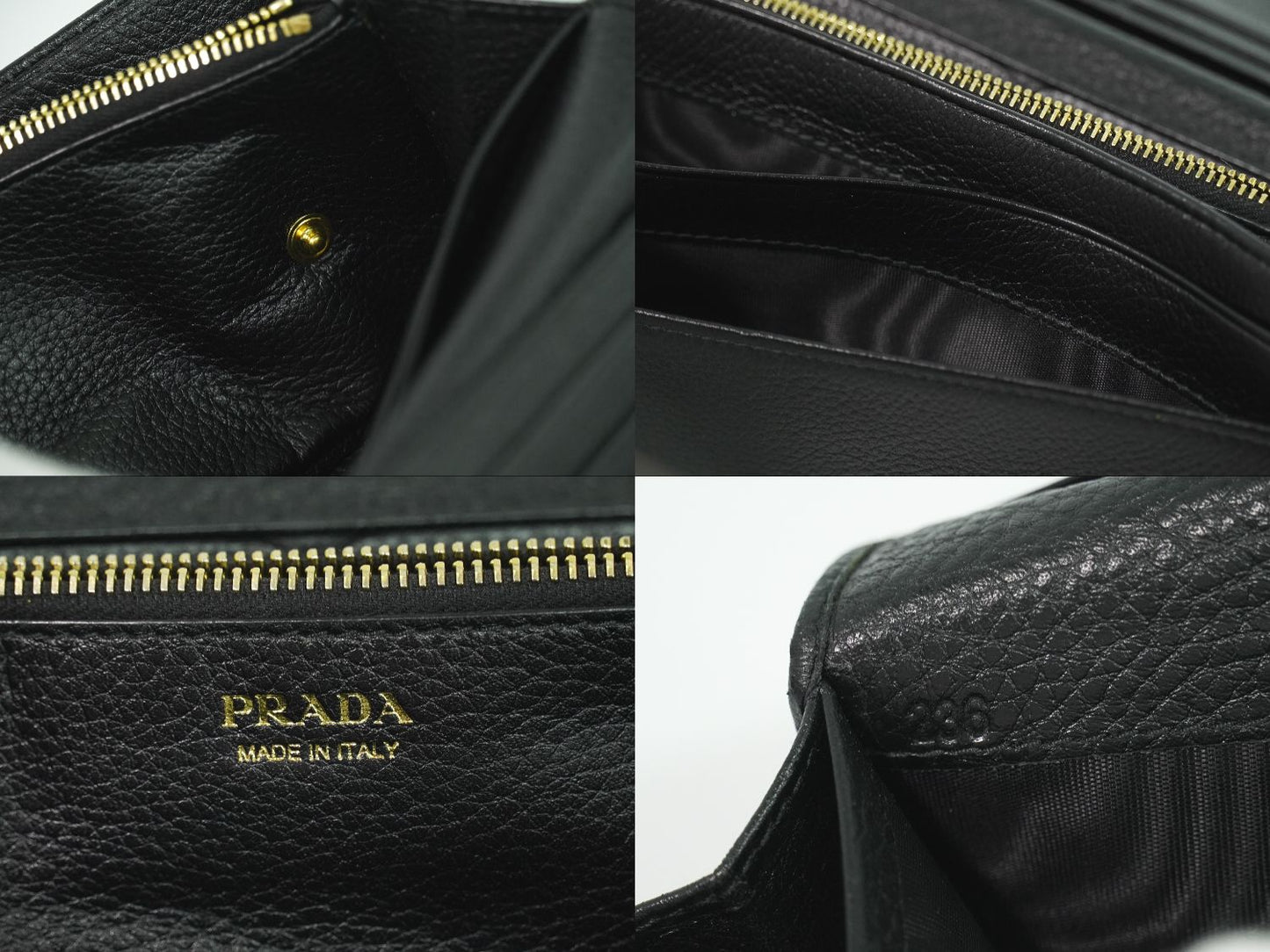 PRADA 長財布 ブラック