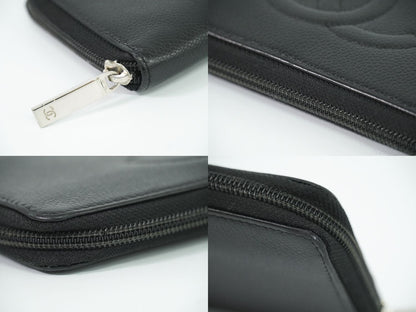 CHANEL シャネル ココマーク 長財布 ブラック