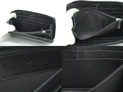 CHANEL シャネル ココマーク 長財布 ブラック