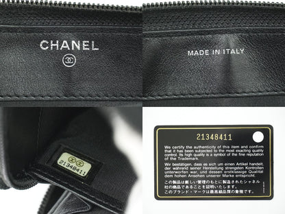 CHANEL シャネル ココマーク 長財布 ブラック