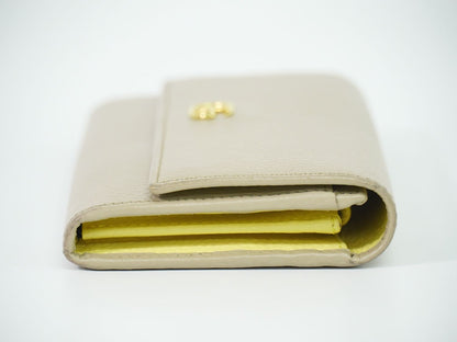 GUCCI GGマーモント 長財布 ベージュ 456116