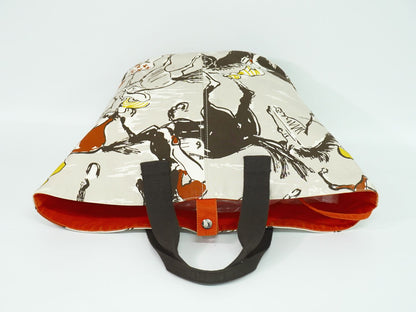 HERMES パニエドプラージュ PM トートバッグ ベージュ マルチカラー