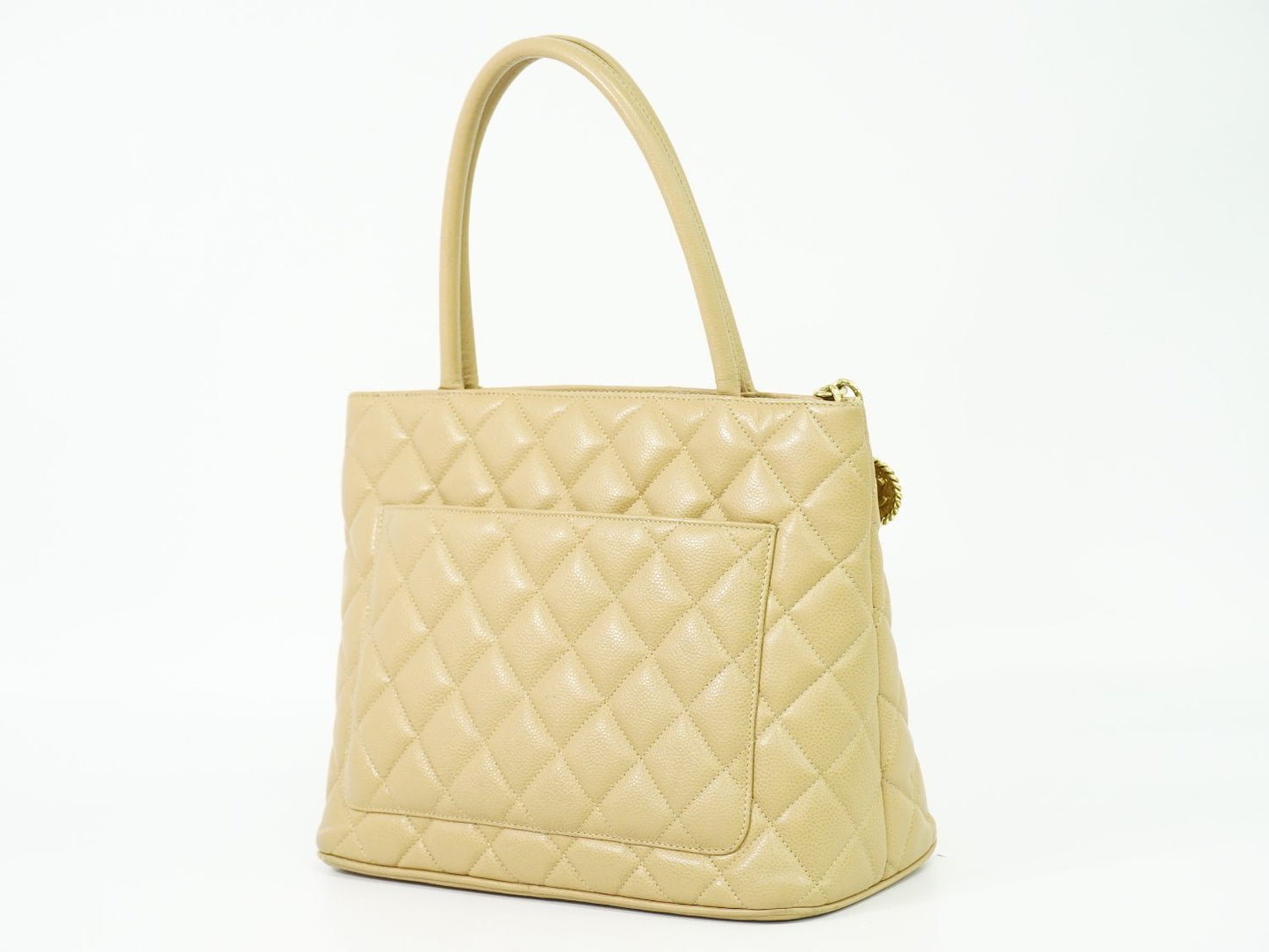 CHANEL ココマーク 復刻 トートバッグ ベージュ