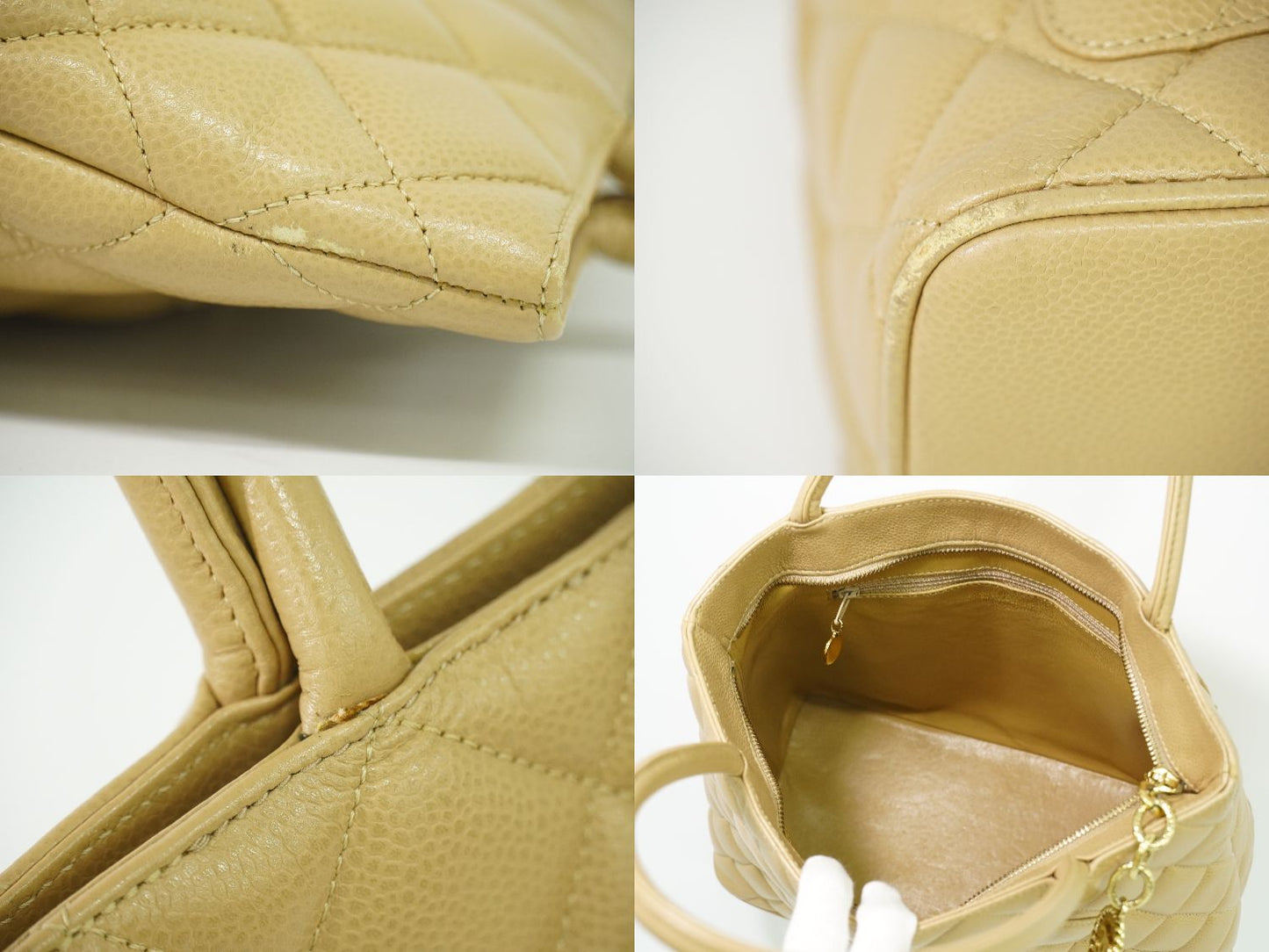 CHANEL ココマーク 復刻 トートバッグ ベージュ