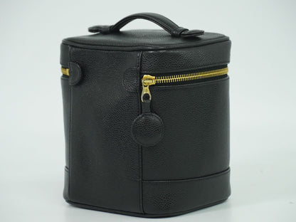 CHANEL ココマーク バニティバッグ ブラック