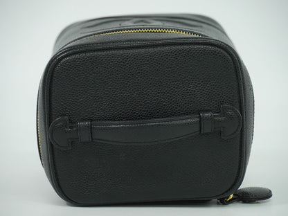 CHANEL ココマーク バニティバッグ ブラック