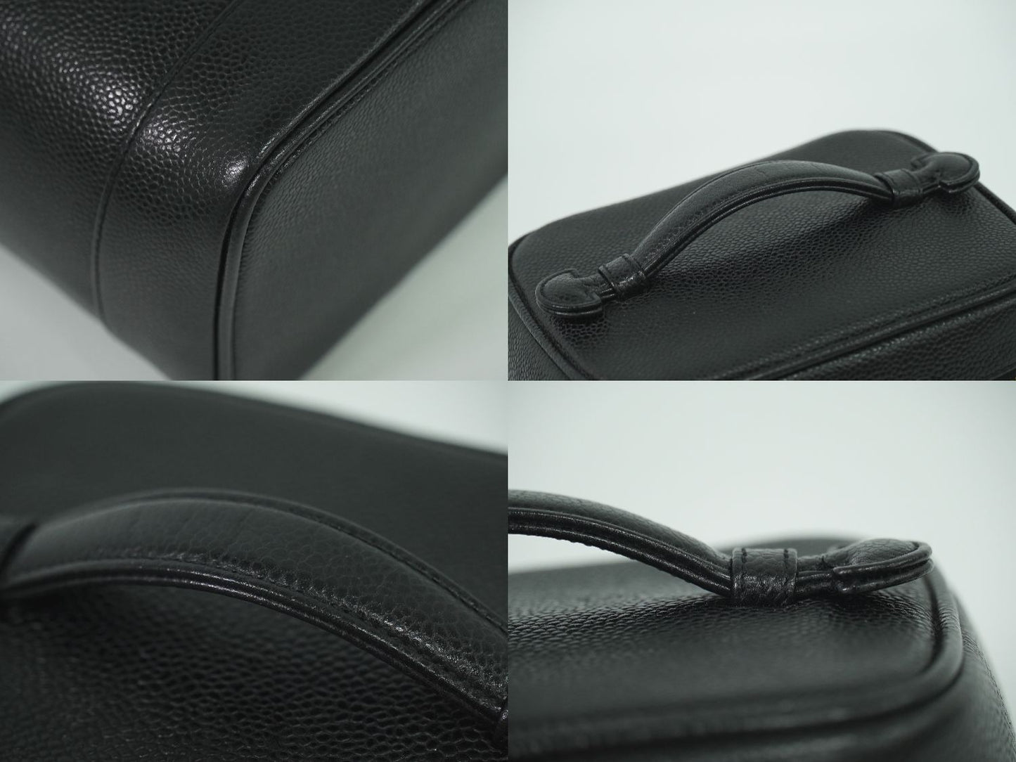 CHANEL ココマーク バニティバッグ ブラック